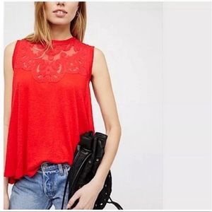 Free People Meant To Be Swing Tank Top L